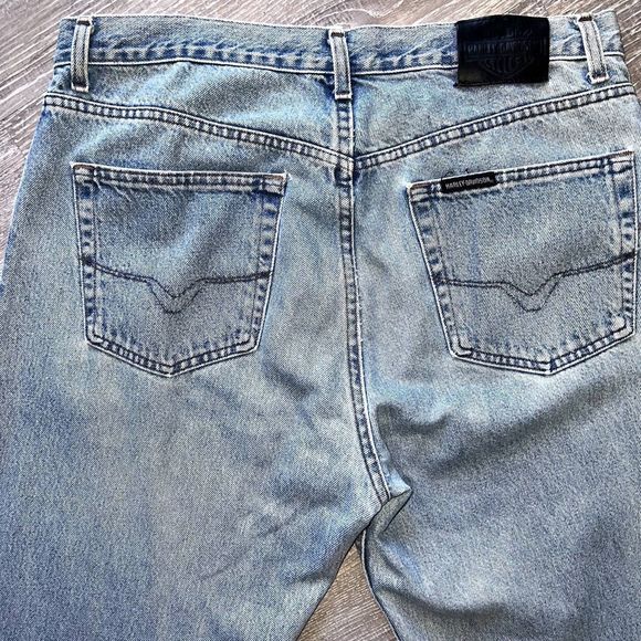 Vintage Y2K Harley Davidson Jeans - Picture 4 of 9